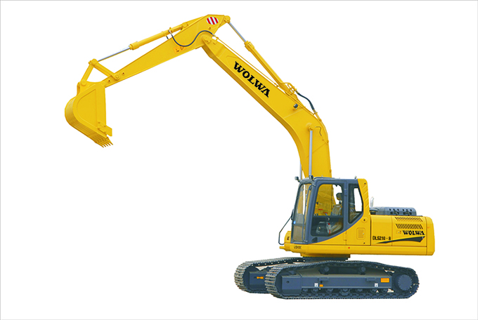 DLS210.8型液壓挖掘機產(chǎn)品實物圖